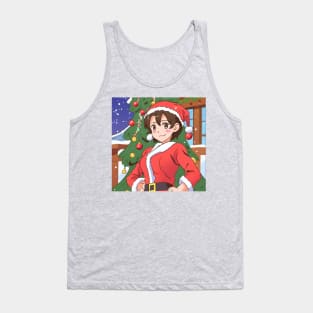 Christmas Anime Tank Top